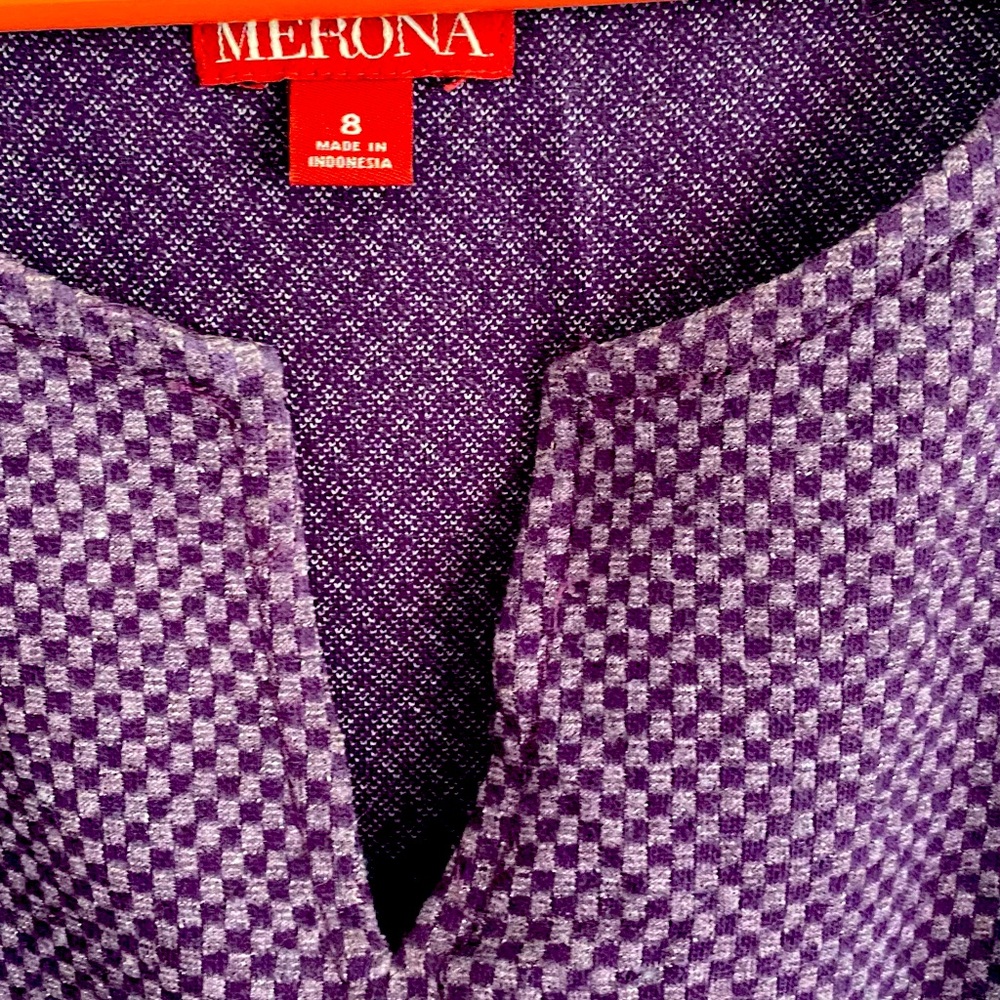 Purple dress